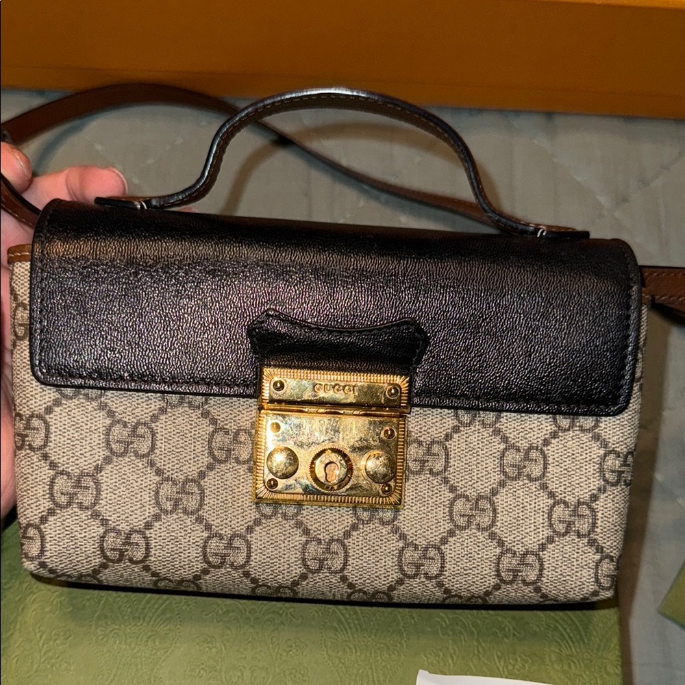Gucci Black and Brown Women's Bag